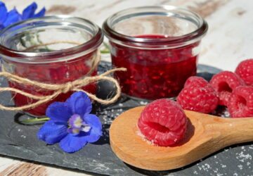 Garden-Grown Raspberries into Delicious Jam