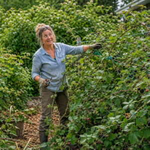 Raspberries Are Not Meant to Be a Hedge