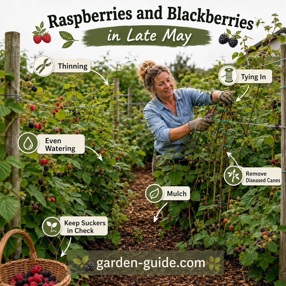 Raspberries Are Not Meant to Be a Hedge