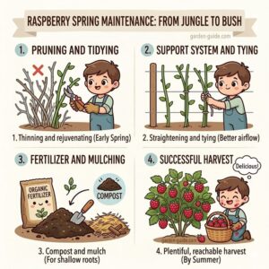 Spring Raspberry Care: How to Get Fruit Instead of a Thorny Jungle ...