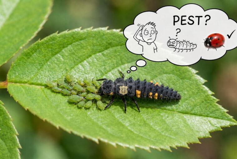 Don’t Brush Off That “Ugly” Bug – It May Be a Young Ladybird