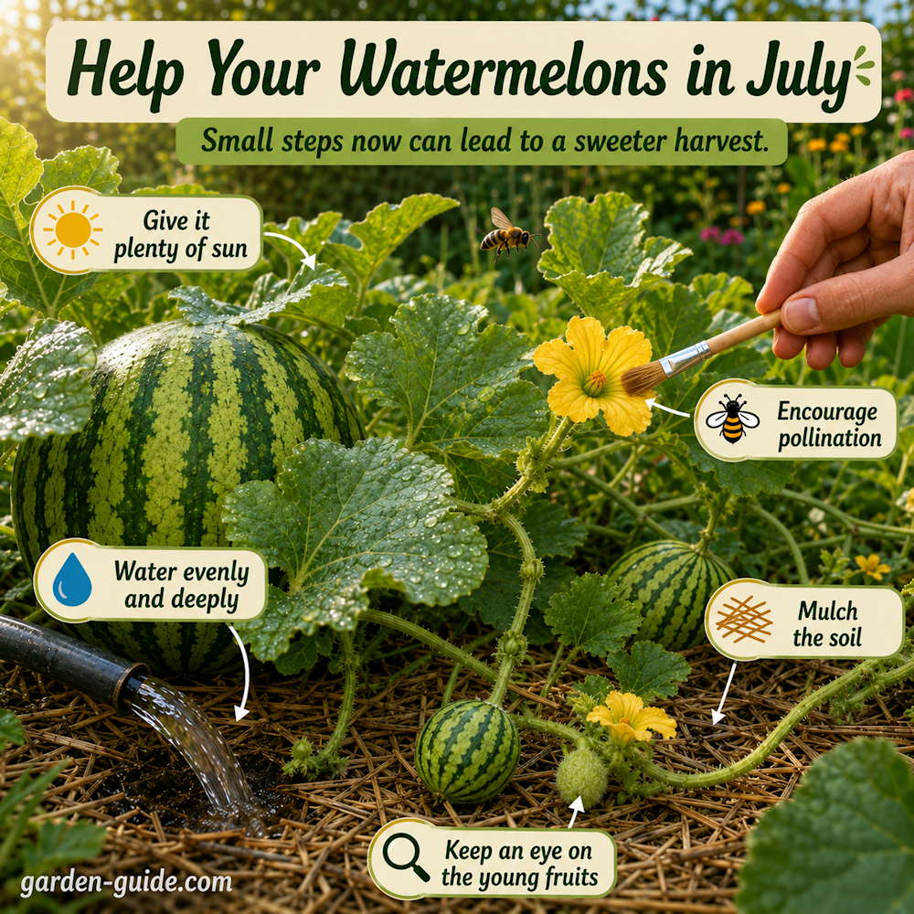 Give Your Watermelons a July Boost