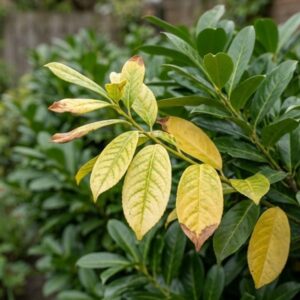 Why Cherry Laurel Leaves Turn Yellow