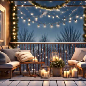 Winter Wonderland: Elevating Your Balcony Experience