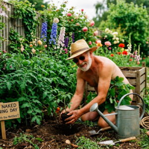 World Naked Gardening Day