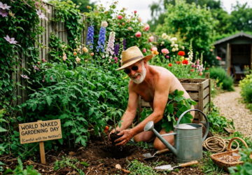 World Naked Gardening Day