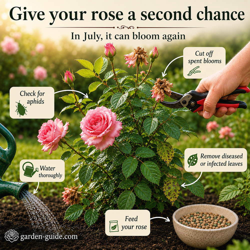 Your Rose Isn't Finished Yet: How to Get a Second Flush of Summer Flowers